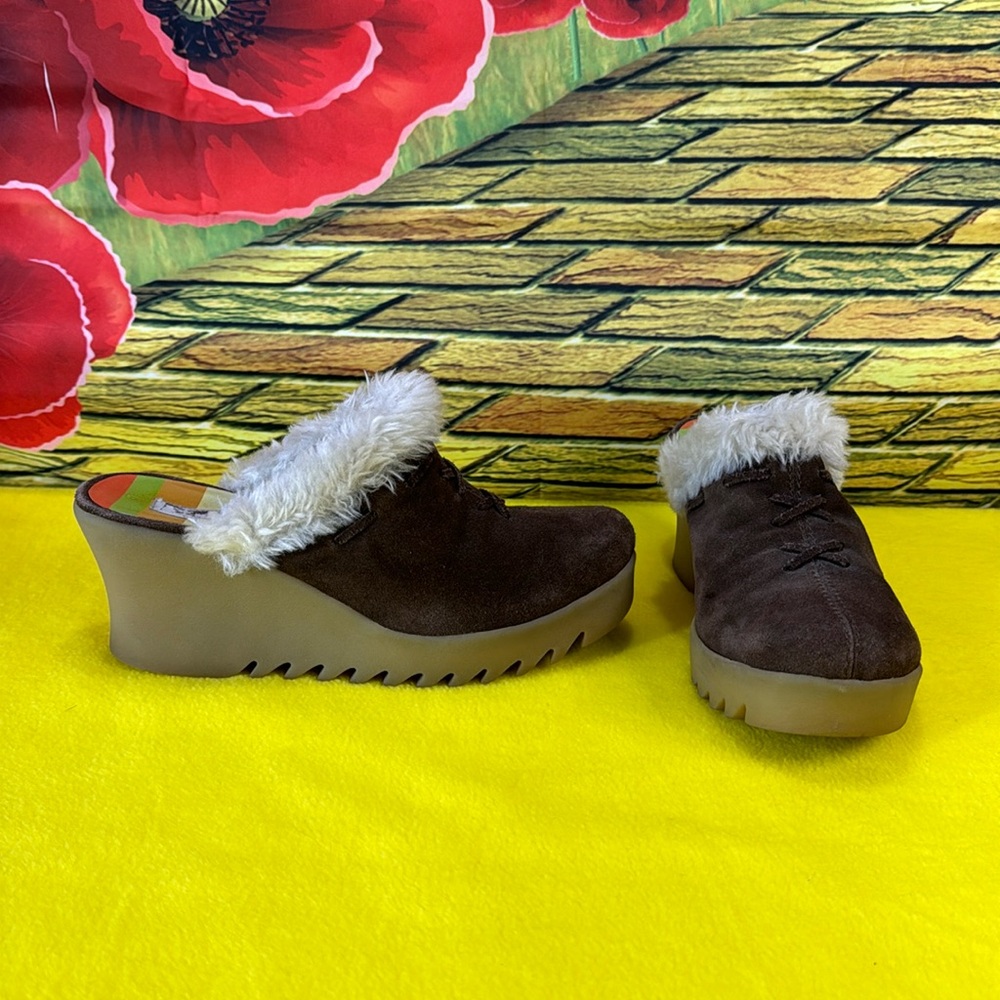 Emergency Exit clogs mules